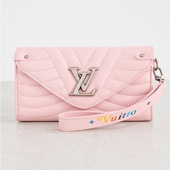 Louis Vuitton Handbags - Authentic Louis Vuitton New Wave Pink Calfskin clutch